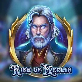 Slots logo of Rise of Merlin from Play’n GO at Spinbara Casino