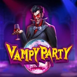 Vampy Party logo – Slots by Pragmatic Play at Spinbara Casino