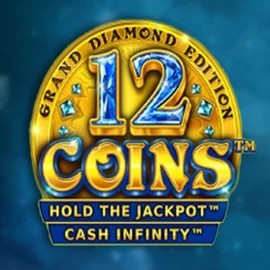 12 Coins Grand Diamond Edition casino game by Wazdan – featured logo at Spinbara Casino