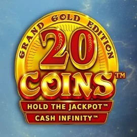 20 Coins Grand Gold Edition online game logo by Wazdan on spinbaracasino.org