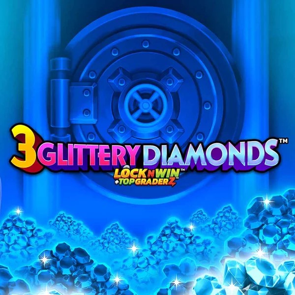 Play 3 Glittery Diamonds slot by PearFiction Studios on spinbaracasino.org