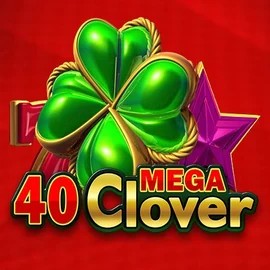 40 Mega Clover online game logo by Amusnet Interactive on spinbaracasino.org