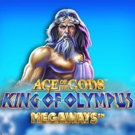 Official Slots logo: Age Of The Gods: King of Olympus Megaways by Origins at Spinbara Casino