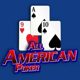 All American Poker by RTG (Reel Time Gaming), showcased at spinbaracasino.org – game logo