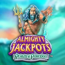 Jackpots logo of Almighty Jackpots – Realm of Poseidon from Novomatic at Spinbara Casino