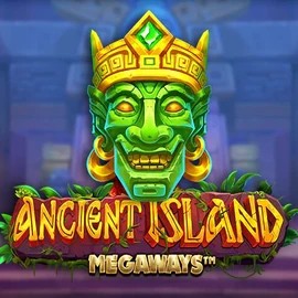 Ancient Island Megaways logo by Pragmatic Play Spinbara Casino