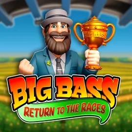 Big Bass Return to the Races by Pragmatic Play, showcased at spinbaracasino.org – game logo