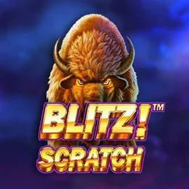 Blitz Scratch logo – Lottery by Origins at Spinbara Casino