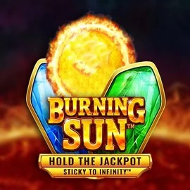 Burning Sun by Wazdan, showcased at spinbaracasino.org – game logo