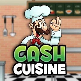 Cash Cuisine game by Wizard Games – logo hosted on Spinbara Casino