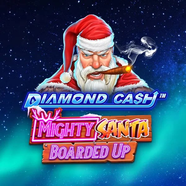 Play the Diamond Cash Mighty Santa Boarded Up slot by Greentube on Spinbara Casino
