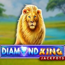 Diamond King Jackpots slot icon by SpinPlay Games, available at Spinbara Casino