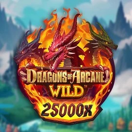 Dragons of Arcane Wild slot icon by Foxium, available at Spinbara Casino
