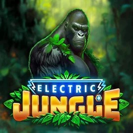 Electric Jungle online game logo by Atomic Slot Lab on spinbaracasino.org
