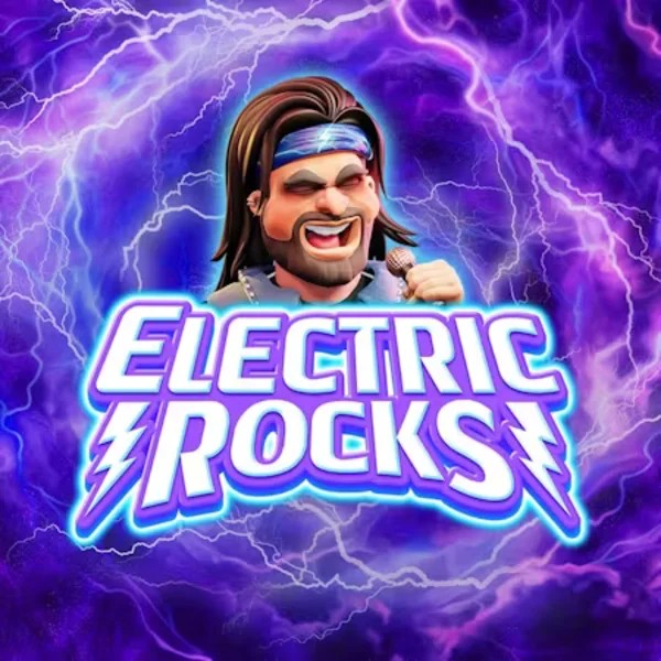 Slots logo of Electric Rocks from Inspired Gaming at Spinbara Casino