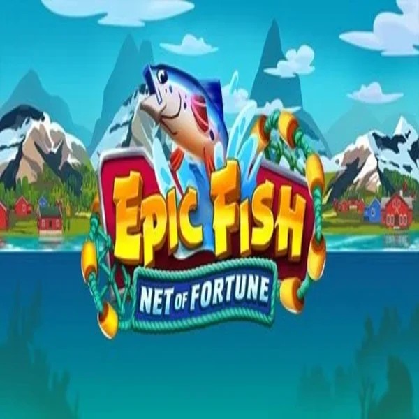 Slots logo of Epic Fish Net of Fortune from Quickspin at Spinbara Casino