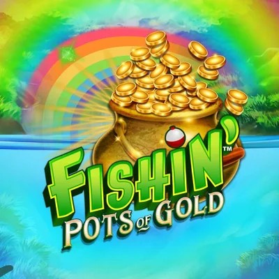 Fishin Pots Of Gold slot visual from Gameburger Studios available on spinbaracasino.org
