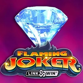 Official Slots logo: Flaming Joker Link and Win by Barstruck at Spinbara Casino