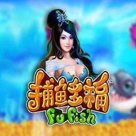 Fu Fish by Skywind Group, showcased at spinbaracasino.org – game logo
