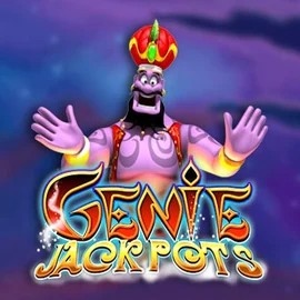 Genie Jackpots casino game by Blueprint Gaming – featured logo at Spinbara Casino