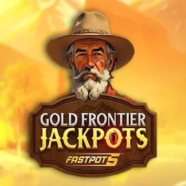 Gold Frontier Jackpots FastPot5 online game logo by Yggdrasil on spinbaracasino.org