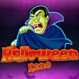 Halloween Keno by Caleta Gaming, showcased at spinbaracasino.org – game logo