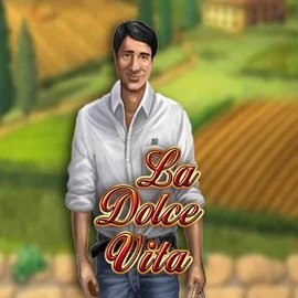La Dolce Vita by Gamomat, showcased at spinbaracasino.org – game logo