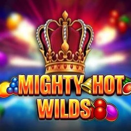 Mighty Hot Wilds logo – Slots by Inspired Gaming at Spinbara Casino