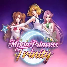 Moon Princess Trinity slot logo by Play’n GO at Spinbara Casino