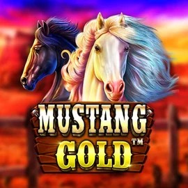 Mustang Gold logo by Pragmatic Play at Spinbara Casino