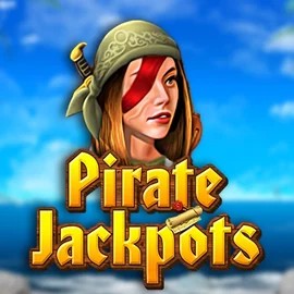 Pirate Jackpots logo by Belatra Games at Spinbara Casino