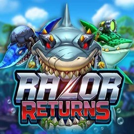 Razor Returns game by Push Gaming – logo hosted on Spinbara Casino