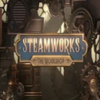 Steamworks The Workshop logo – Slots by Peter &amp; Sons at Spinbara Casino