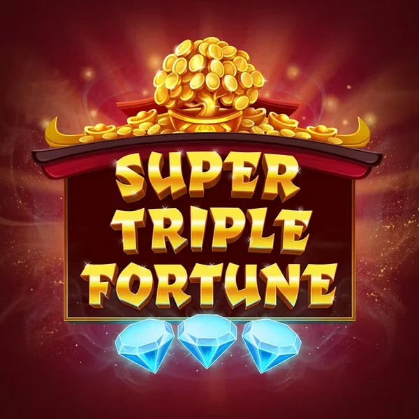 Super Triple Fortune logo by Greentube at Spinbara Casino