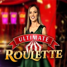 Official Live Casino logo: Ultimate Roulette by Ezugi at Spinbara Casino
